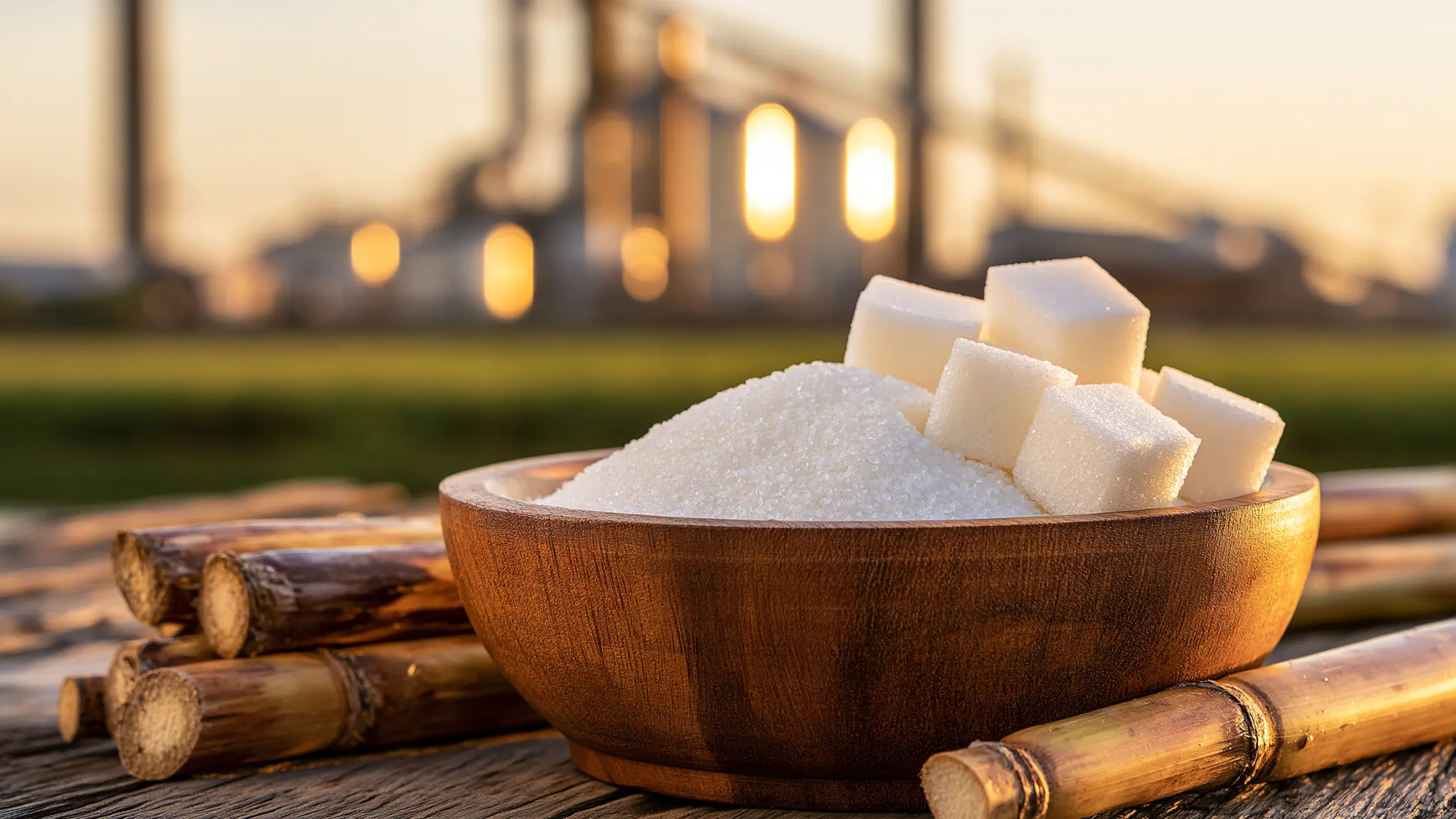 Refinaria de açucar brasileiro